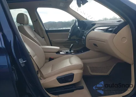 2015 BMW X3 xDrive28I from USA, damaged, VIN 5UXWX9C51F0D54959